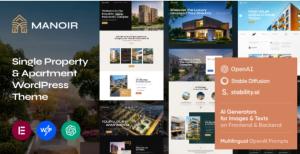 Manoir - Single Property & Apartment WordPress Theme